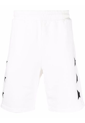 Golden Goose Star-motif track pants - Bianco