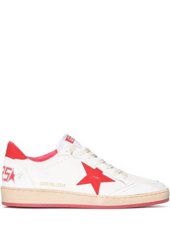 Golden Goose GOLDEN GOOSE BALL STAR LT LCUP SNKR LTHR - Bianco