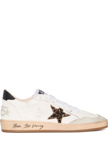 Golden Goose Sneakers con applicazione - Bianco