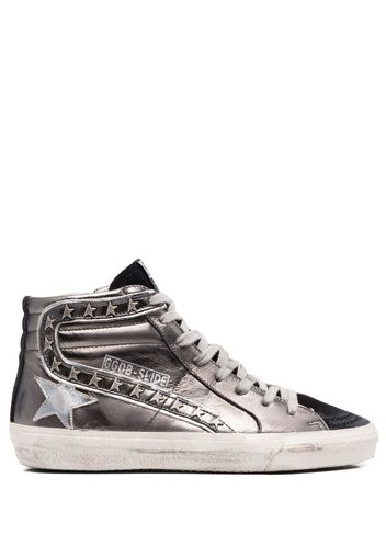 Golden Goose Slide high-top sneakers - Grigio