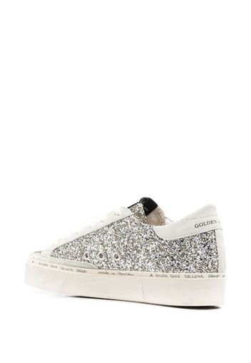 Golden Goose Sneakers Hi Star con glitter - Grigio