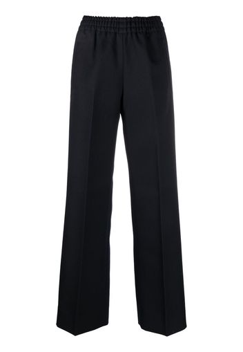 Golden Goose elasticated high-waist trousers - Blu