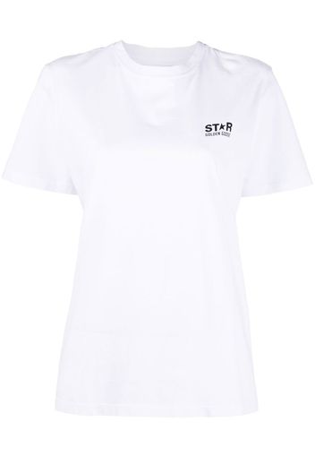 Golden Goose star-print short-sleeved T-shirt - Bianco