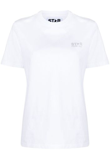 Golden Goose star-print short-sleeved T-shirt - Bianco