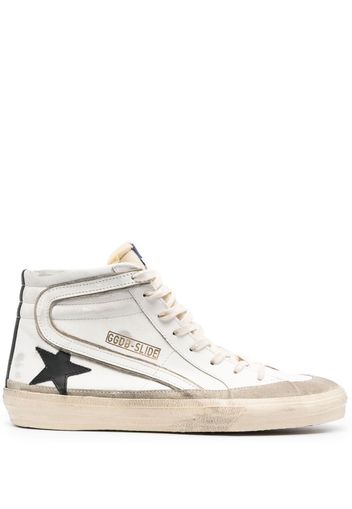 Golden Goose Slide high-top sneakers - Bianco