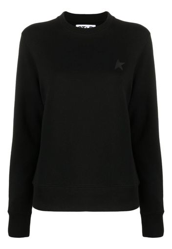 Golden Goose Athena star-patch sweatshirt - Nero