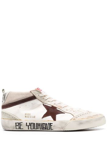 Golden Goose Mid-Star hi-top sneakers - Toni neutri