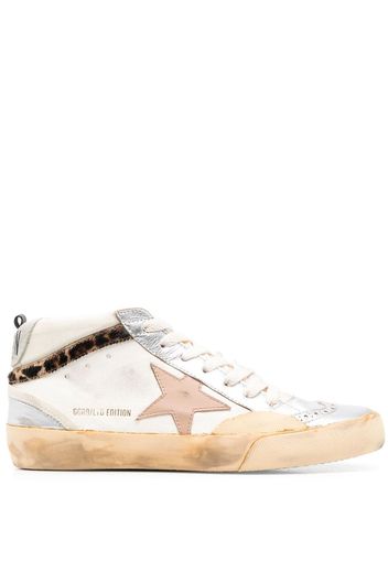 Golden Goose Mid-Star high-top sneakers - Toni neutri