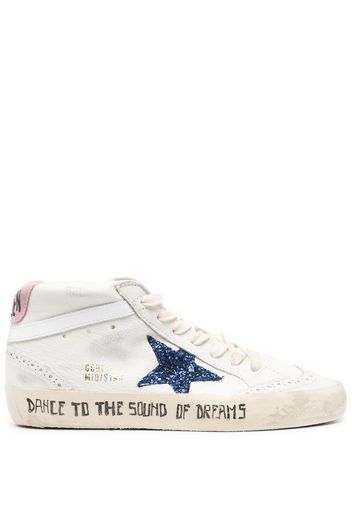 Golden Goose Mid Star lace-up sneakers - Bianco