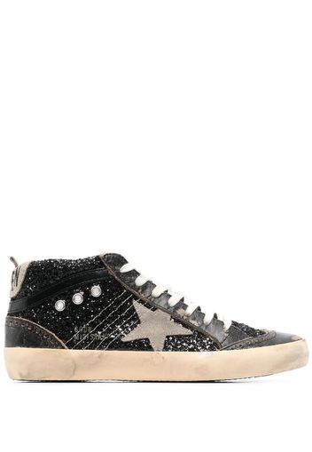 Golden Goose GG Mid Star lace-up sneakers - Nero