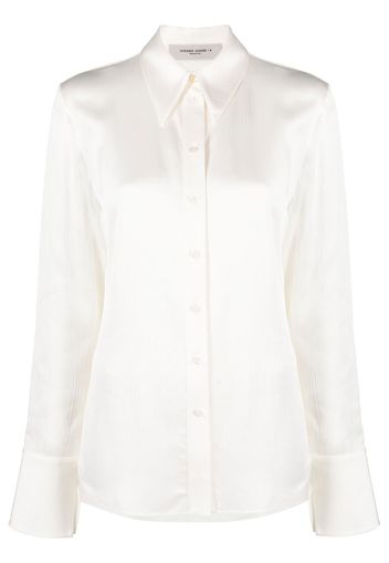 Golden Goose long-sleeve button-up shirt - Bianco