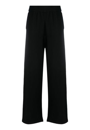 Golden Goose cashmere-blend knitted trousers - Nero
