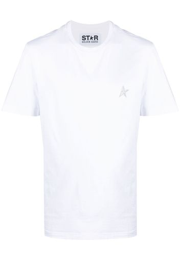 Golden Goose star-patch T-shirt - Bianco