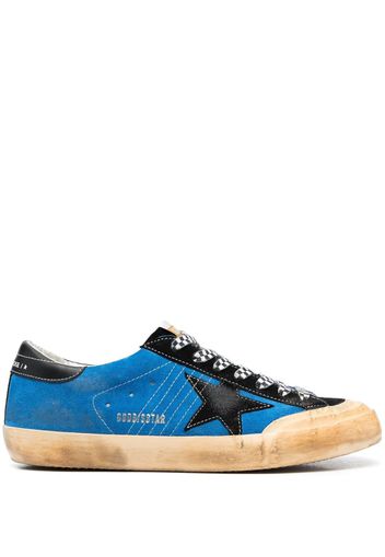 Golden Goose star-patch sneakers - Blu