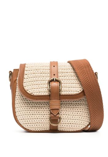 Golden Goose leather crossbody bag - Toni neutri