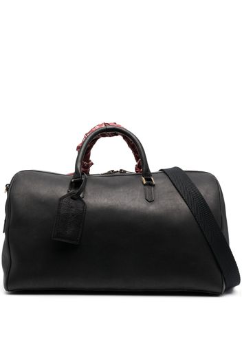 Golden Goose zip-up leather duffle bag - Nero