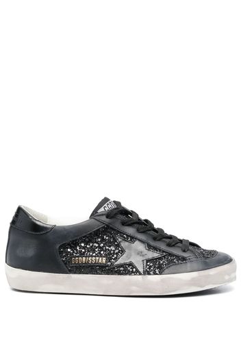 Golden Goose Super-Star glitter sneakers - Nero