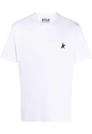 Golden Goose logo-print cotton T-shirt - Bianco