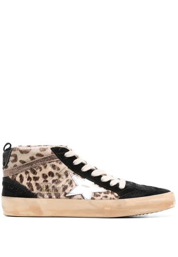 Golden Goose Sneakers Mid Star - Nero