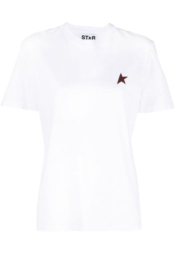 Golden Goose star logo-print T-shirt - Bianco