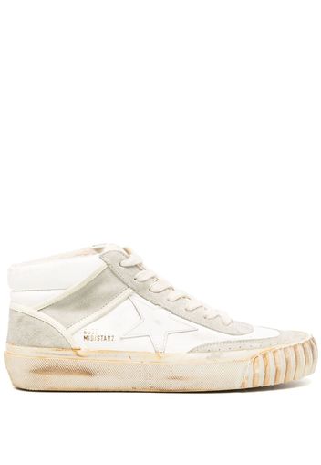 Golden Goose Sneakers alte Mid Star - Bianco