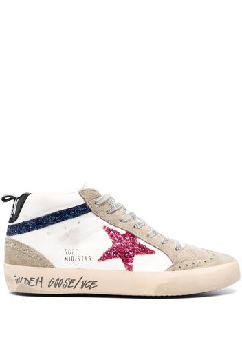 Golden Goose Mid Star high-top sneakers - Bianco