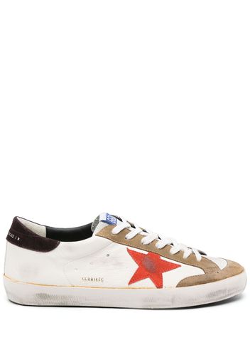 Golden Goose Super-Star leather sneakers - Bianco