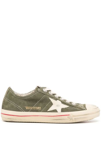 Golden Goose V-Star leather sneakers - Verde