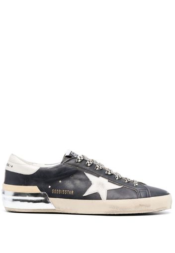 Golden Goose Super-Star leather sneakers - Blu