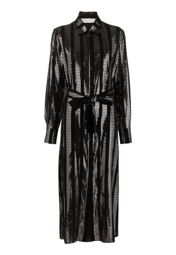 Golden Goose Chemisier Dana midi dress - Nero