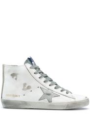 Golden Goose Super-Star flag-motif low-top sneakers - Bianco