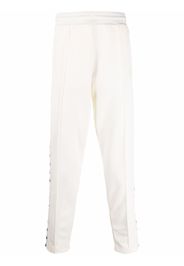 Golden Goose star-trim tailored track pants - Bianco