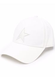 Golden Goose embroidered-star baseball cap - Bianco