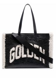 Golden Goose Borsa tote con decorazione - Nero