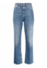 Golden Goose faded cropped jeans - Blu