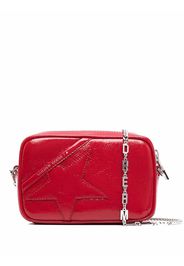 Golden Goose Star high-shine crossbody bag - Nero