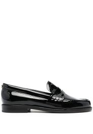 Golden Goose high-shine penny-slot loafers - Nero