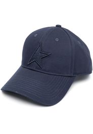 Golden Goose star-patch baseball cap - Blu