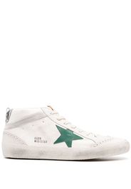 Golden Goose Mid Star leather sneakers - Bianco