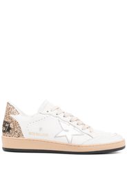 Golden Goose Ball-Star glitter low-top sneakers - Bianco