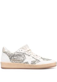 Golden Goose Ball Star glitter low-top sneakers - Bianco