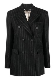 Golden Goose pinstriped double-breasted blazer - Grigio