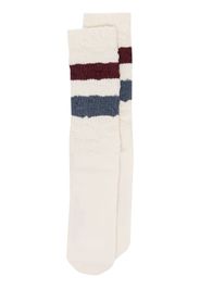 Golden Goose striped ankle socks - Toni neutri