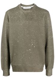 Only & Sons Beigefärgad sweatshirt med 1 4-dragkedja