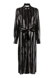 Golden Goose Chemisier Dana midi dress - Nero