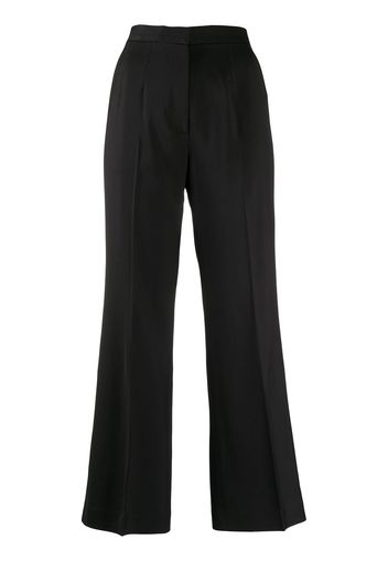 GOODIOUS Pantaloni svasati crop - Nero