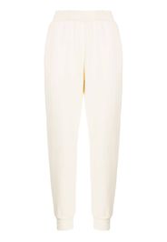 GOODIOUS slit-cuff sweatpants - OFFWHITE