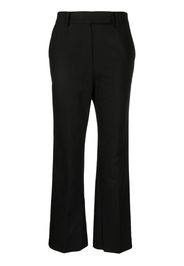 GOODIOUS straight-leg tailored trousers - Nero