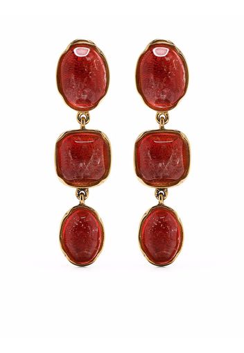 Goossens Orecchini a clip Cabochons - Rosa