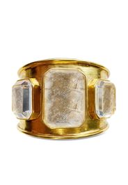 Goossens embellished cuff bracelet - Oro